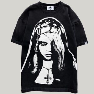 RARE WARREN LOTAS THE NUN BLACK T-SHIRT